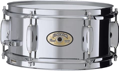 Pearl Steel Firecracker Snare Drum 